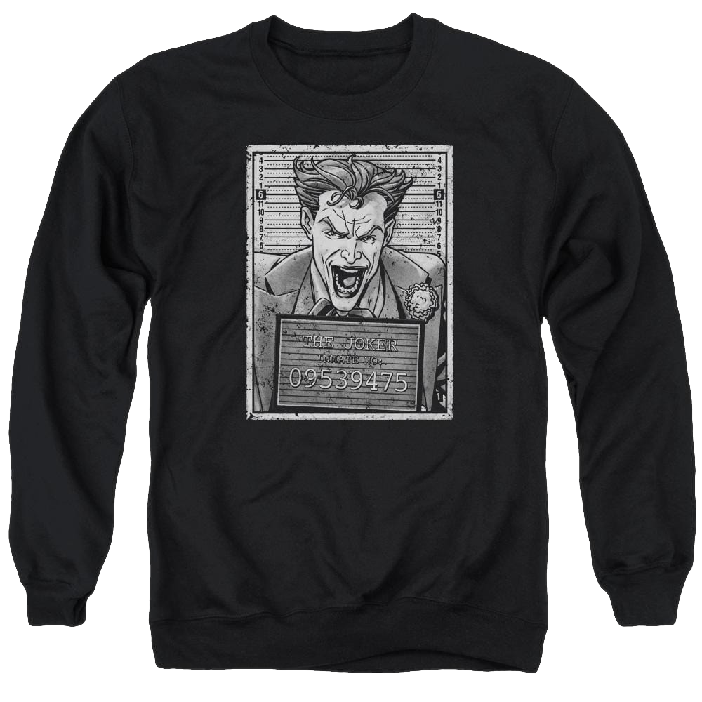 Batman Joker Inmate - Men's Crewneck Sweatshirt Men's Crewneck Sweatshirt Joker