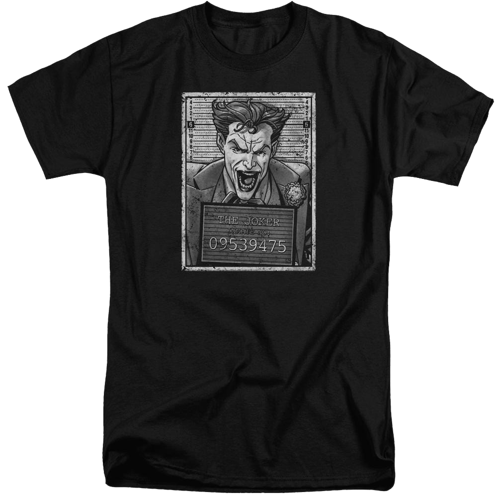 Batman Joker Inmate - Men's Tall Fit T-Shirt Men's Tall Fit T-Shirt Joker