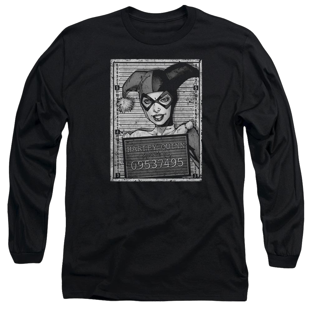Batman Harley Inmate - Men's Long Sleeve T-Shirt Men's Long Sleeve T-Shirt Harley Quinn
