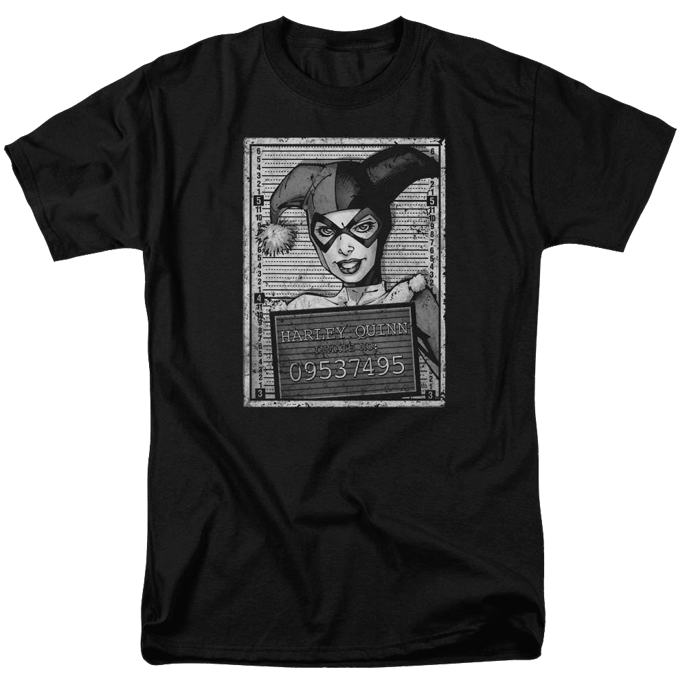 Batman Harley Inmate - Men's Regular Fit T-Shirt Men's Regular Fit T-Shirt Harley Quinn