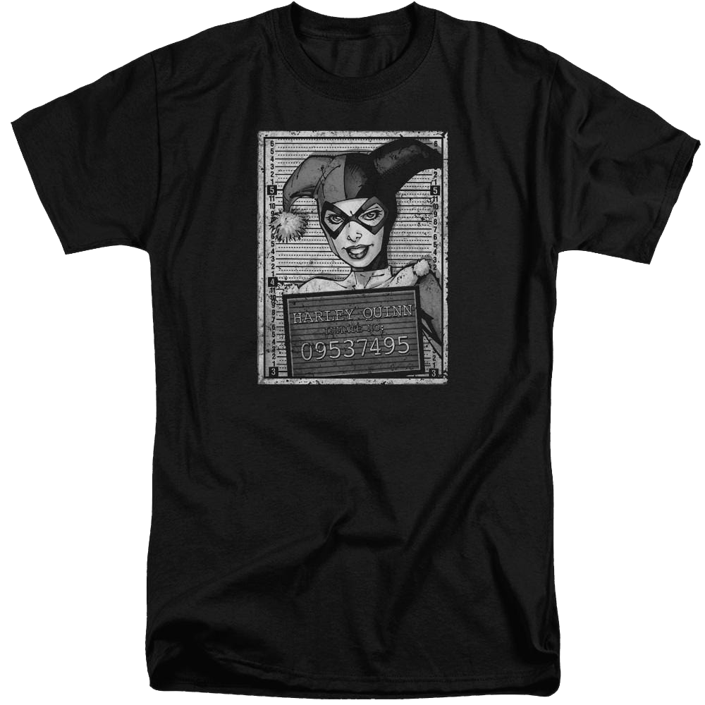 Batman Harley Inmate - Men's Tall Fit T-Shirt Men's Tall Fit T-Shirt Harley Quinn
