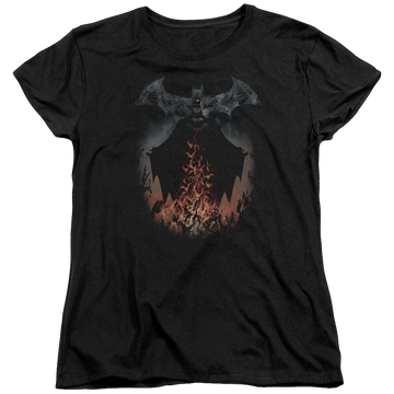 Batman Smoke & Fire - Women's T-Shirt Women's T-Shirt Batman