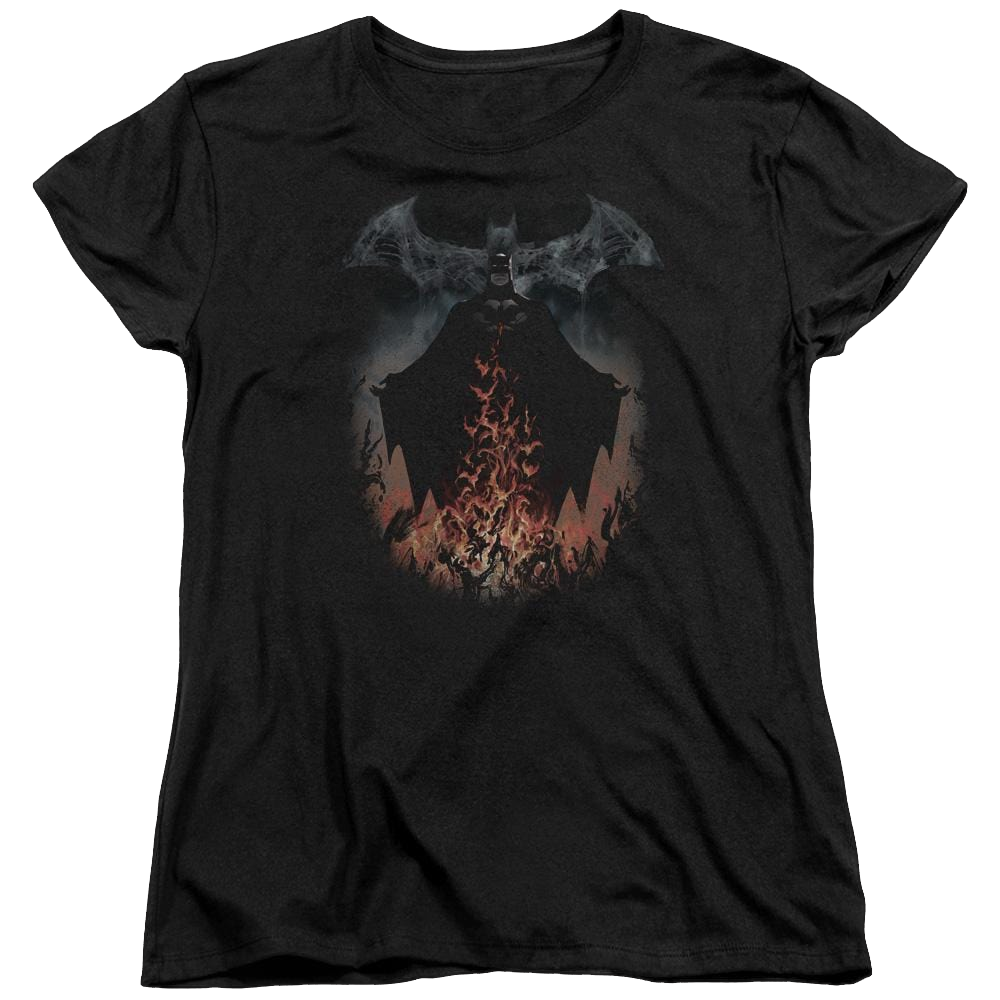 Batman Smoke & Fire - Women's T-Shirt Women's T-Shirt Batman