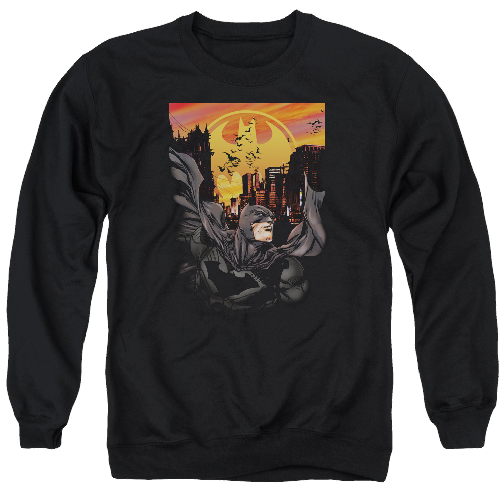 Batman Always On Call - Men's Crewneck Sweatshirt Men's Crewneck Sweatshirt Batman
