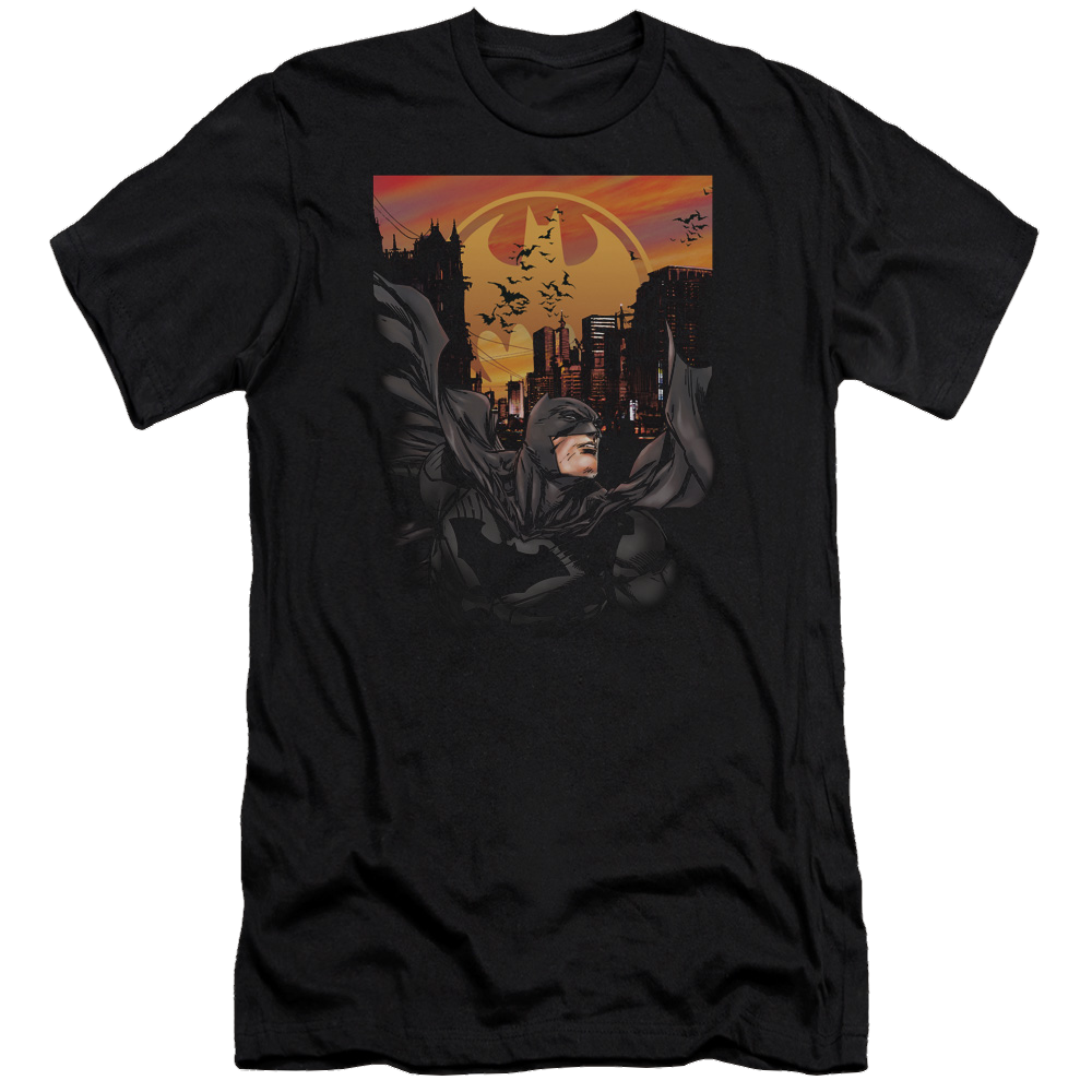 Batman Always On Call - Men's Premium Slim Fit T-Shirt Men's Premium Slim Fit T-Shirt Batman