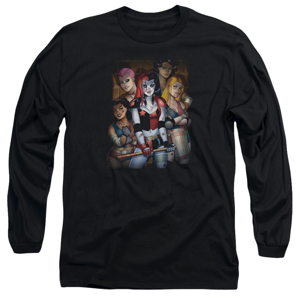 Batman Bad Girls - Men's Long Sleeve T-Shirt Men's Long Sleeve T-Shirt Harley Quinn