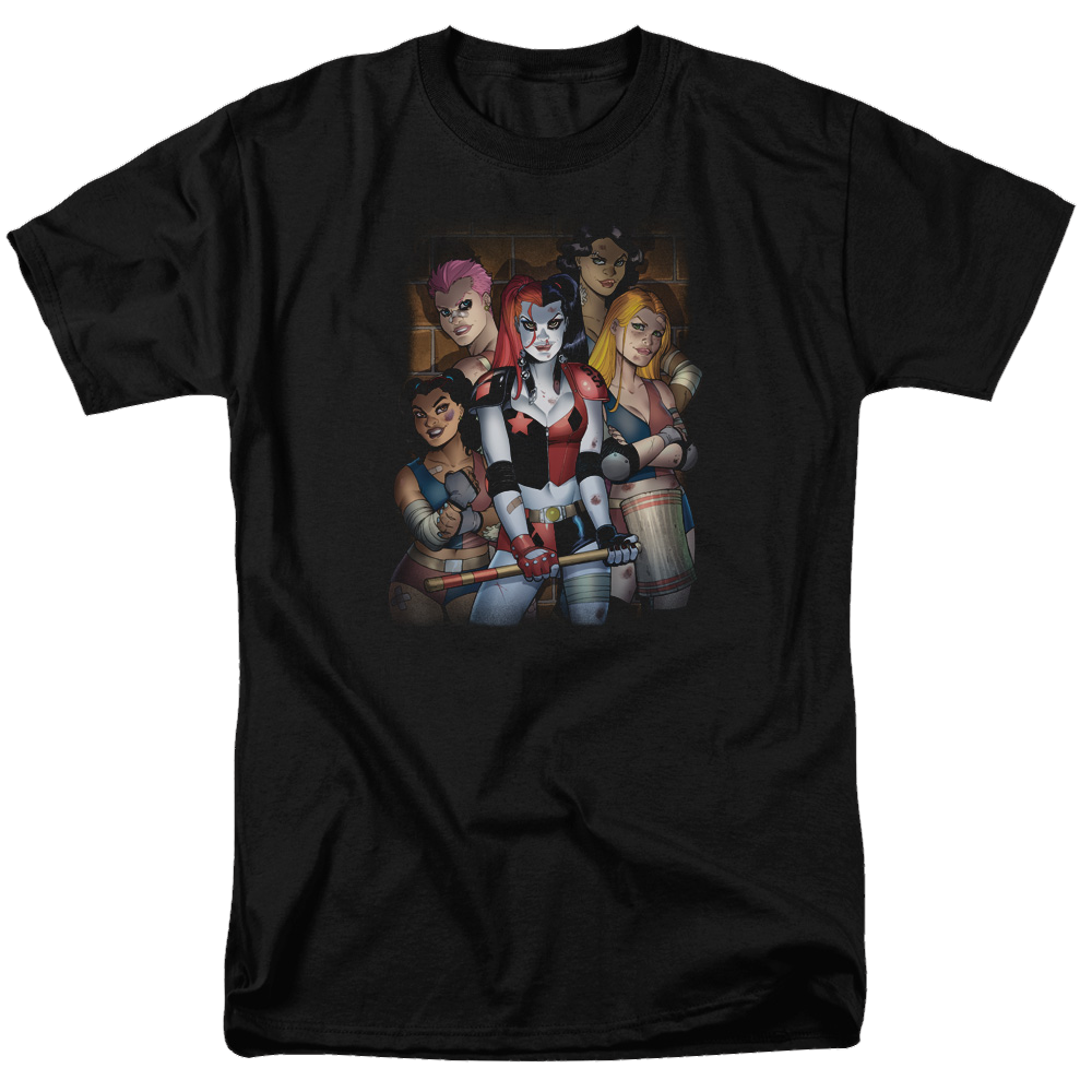 Batman Bad Girls - Men's Regular Fit T-Shirt Men's Regular Fit T-Shirt Harley Quinn