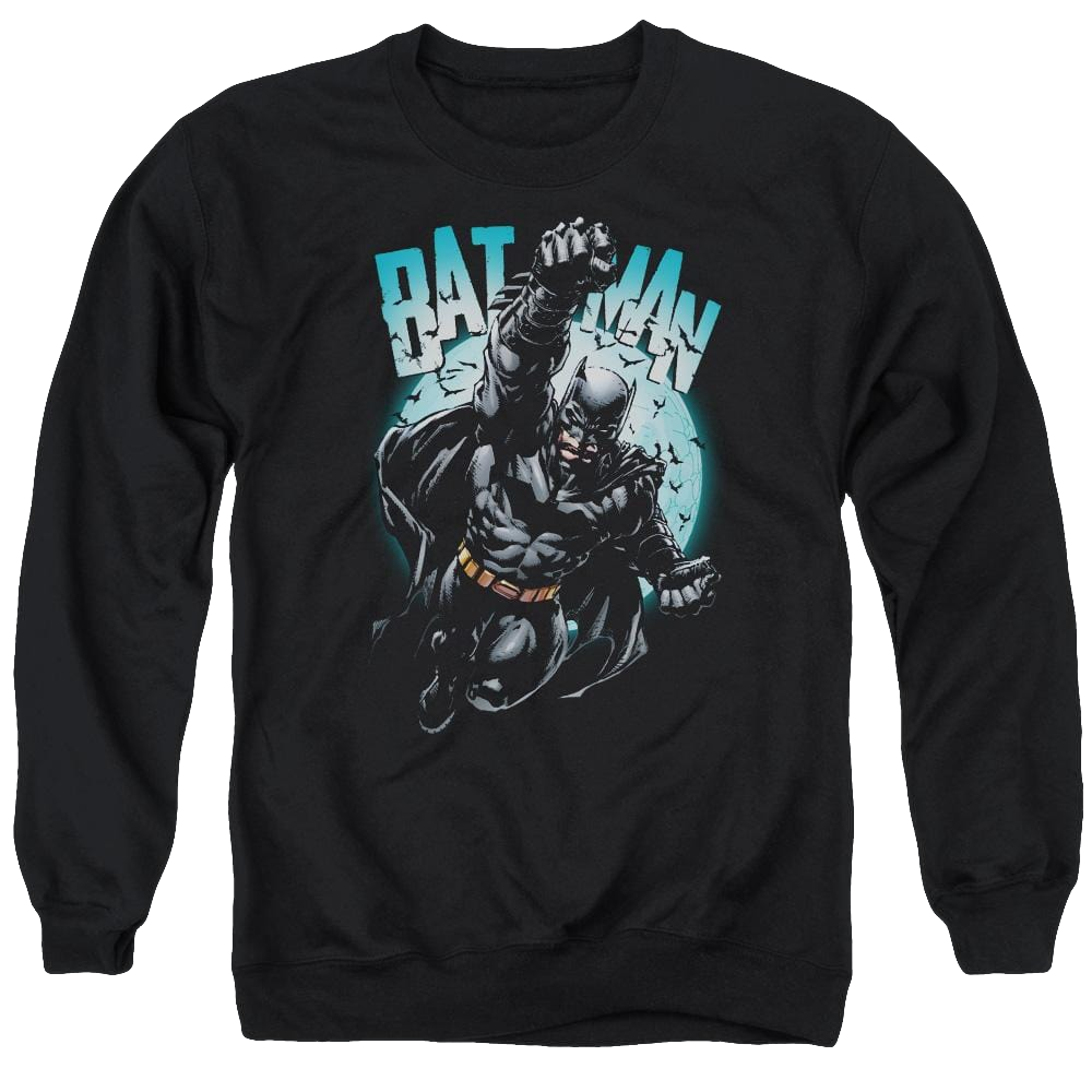 Batman Moon Knight - Men's Crewneck Sweatshirt Men's Crewneck Sweatshirt Batman