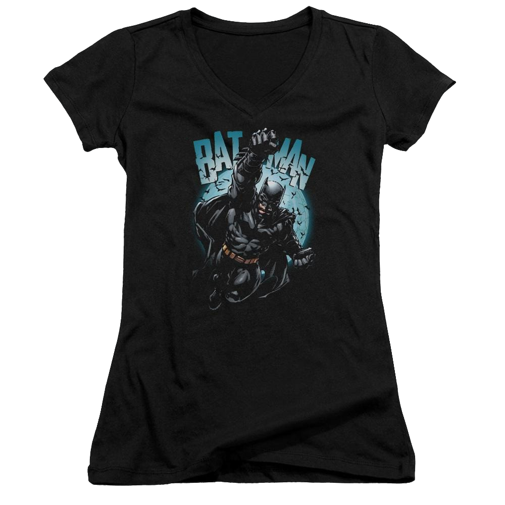 Batman Moon Knight - Juniors V-Neck T-Shirt Juniors V-Neck T-Shirt Batman
