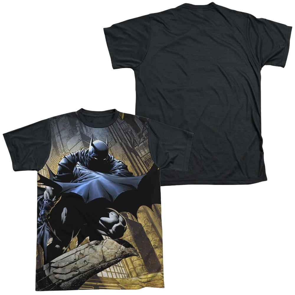 Batman In Shadow - Men's Black Back T-Shirt Men's Black Back T-Shirt Batman