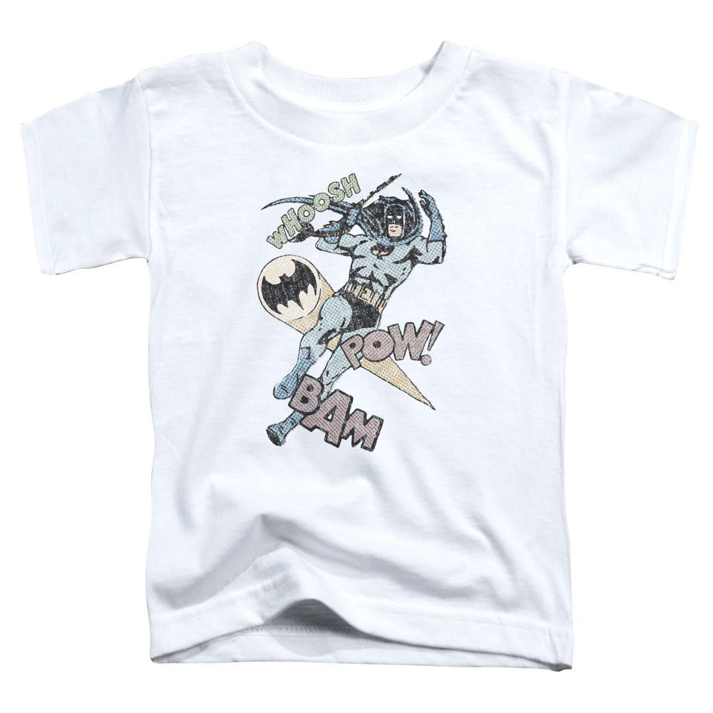 DC Batman Halftone Swing - Kid's T-Shirt Kid's T-Shirt (Ages 4-7) Batman