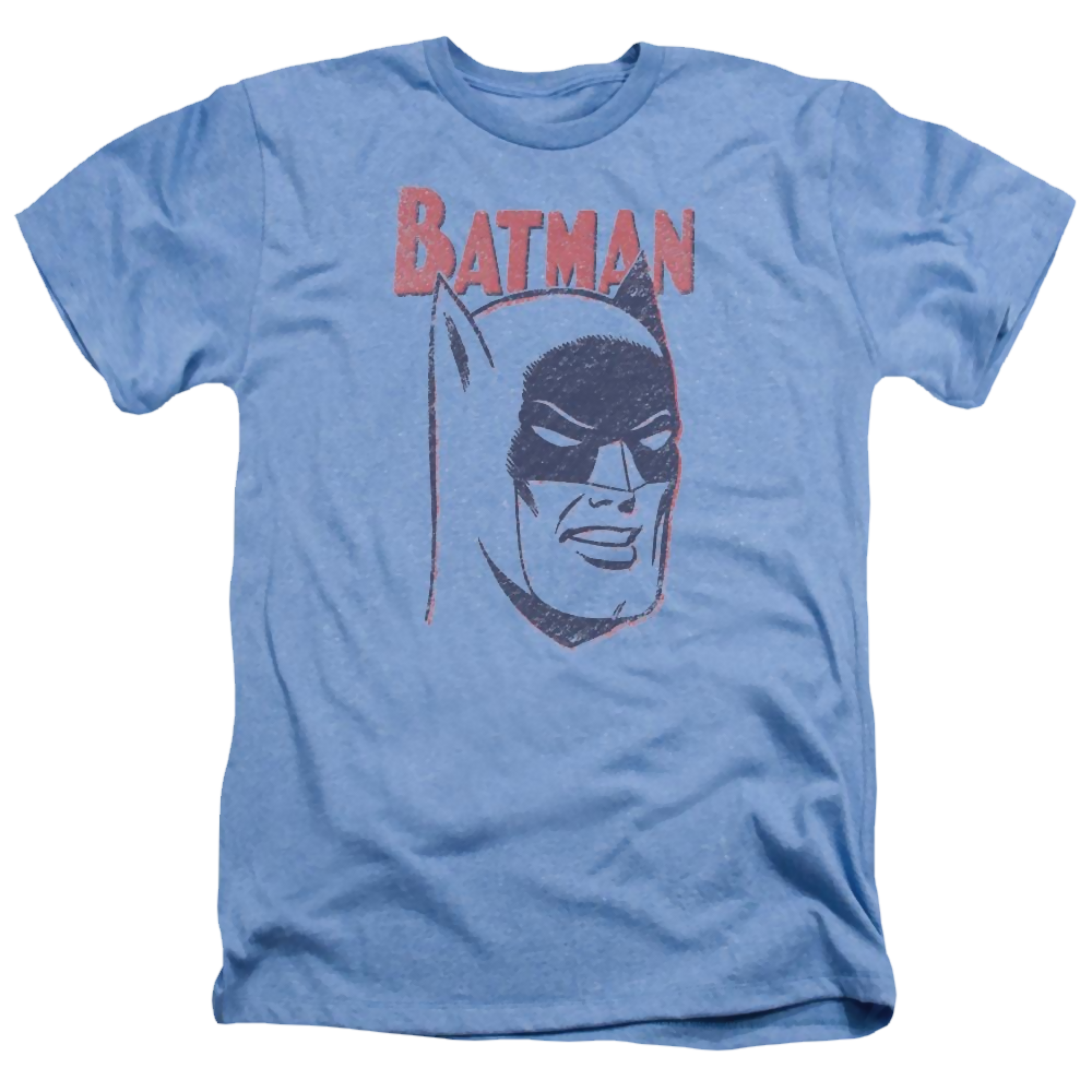 Batman Crayon Man - Men's Heather T-Shirt Men's Heather T-Shirt Batman