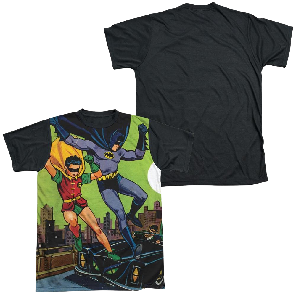 Batman Getaway - Men's Black Back T-Shirt Men's Black Back T-Shirt Batman
