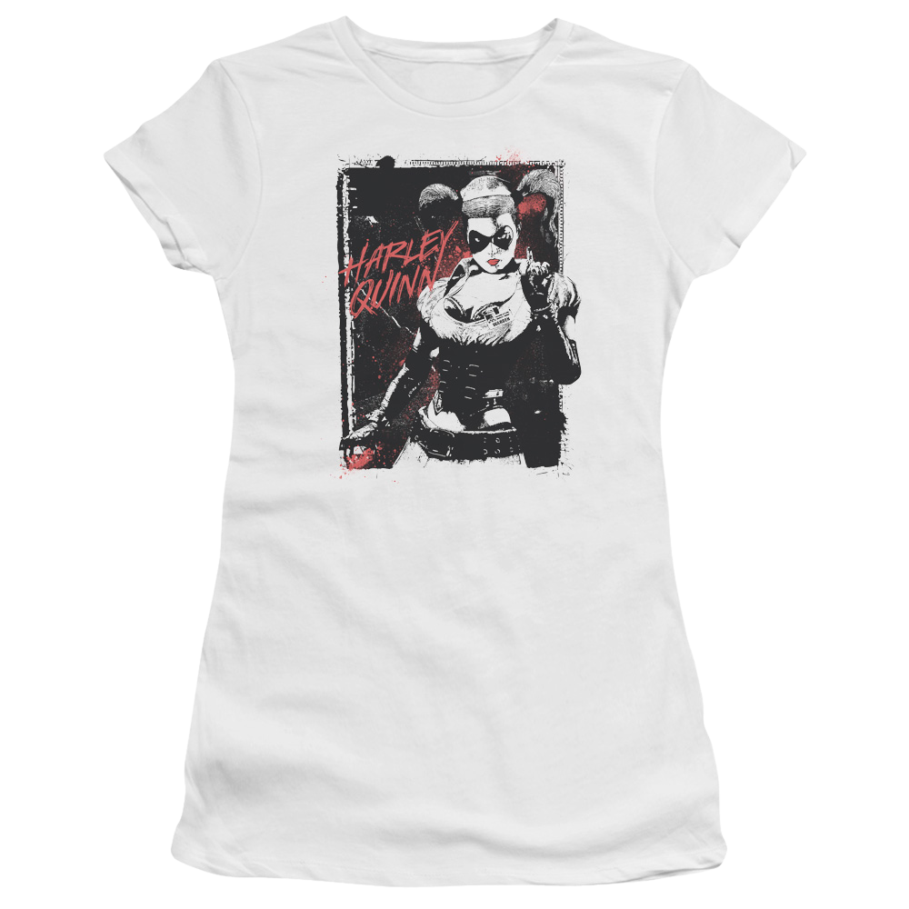 Batman House Call - Juniors T-Shirt Juniors T-Shirt Harley Quinn