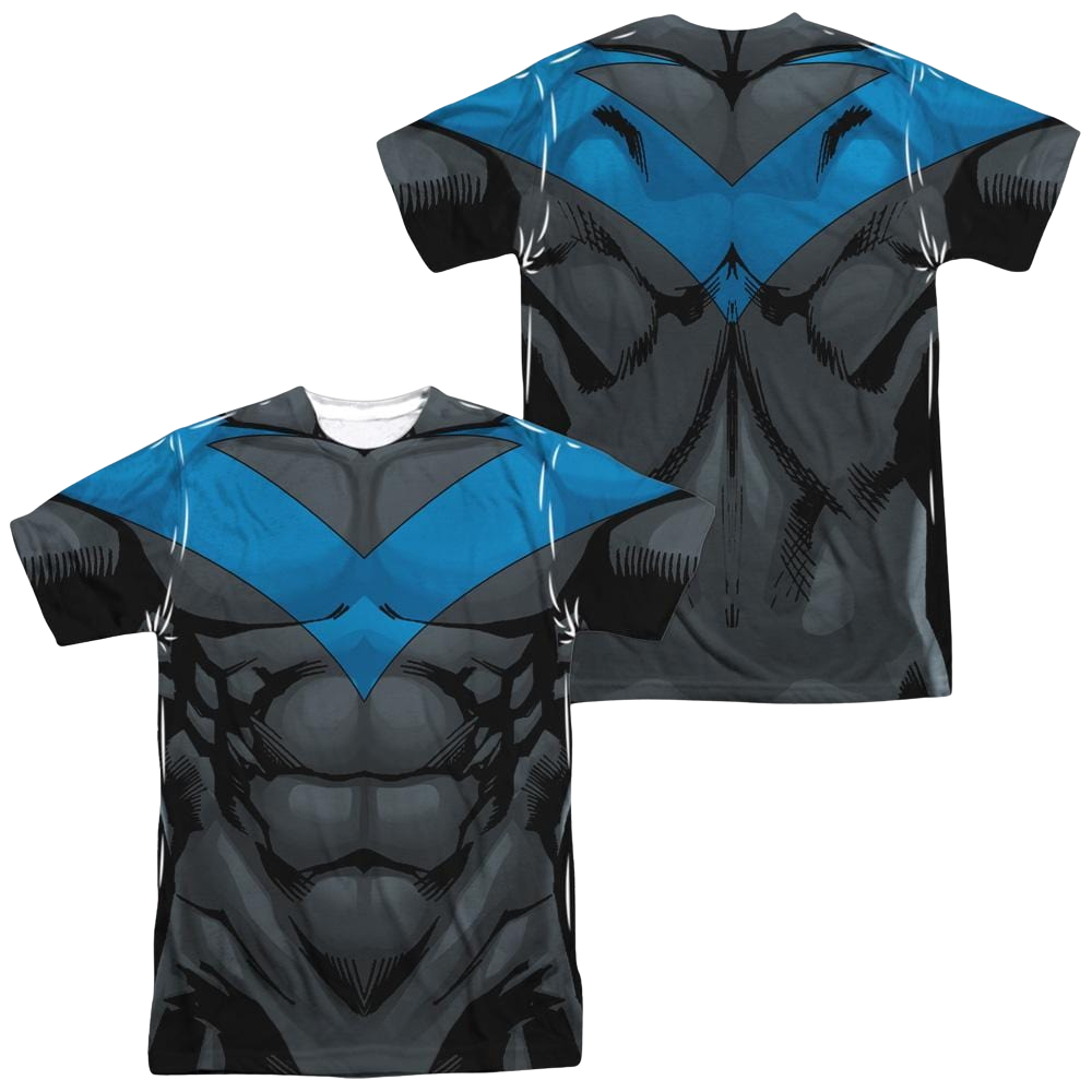 Batman Nightwing Blue Uniform Men's All Over Print T-Shirt Men's All-Over Print T-Shirt Nightwing