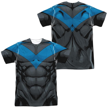 Batman Nightwing Blue Uniform Men's All Over Print T-Shirt Men's All-Over Print T-Shirt Nightwing