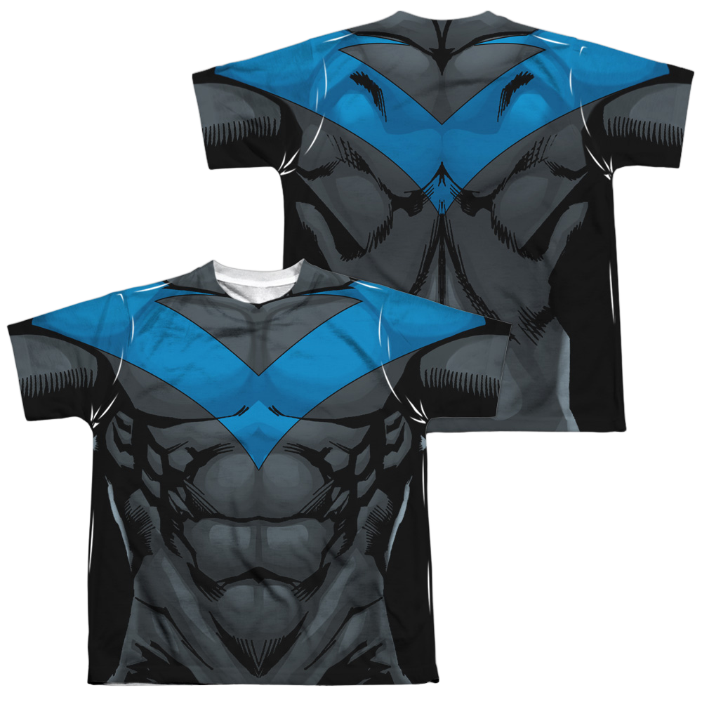 Nightwing Nightwing Blue Uniform - Youth All-Over Print T-Shirt Youth All-Over Print T-Shirt (Ages 8-12) Nightwing