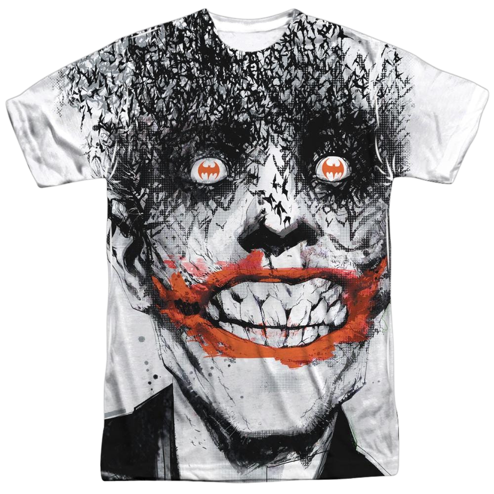 Batman Bats On The Brain Adult All Over Print 100% Poly T-Shirt Men's All-Over Print T-Shirt Batman