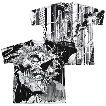 Joker youth all-over print t-shirt for ages 8 to 12
