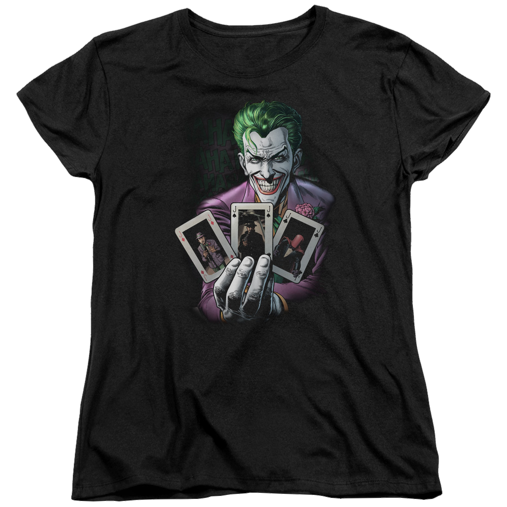 Batman 3 Of A Kind - Women's T-Shirt Women's T-Shirt Joker