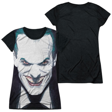 Batman Last Dance - Juniors Black Back T-Shirt Juniors Black Back T-Shirt Joker