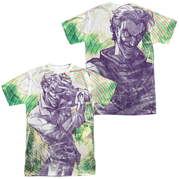 Joker Batman Mad Mad Swirl men's all-over print t-shirt