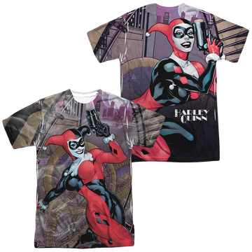 Harley Quinn Batman Roller Coaster Of Love men's all-over print t-shirt