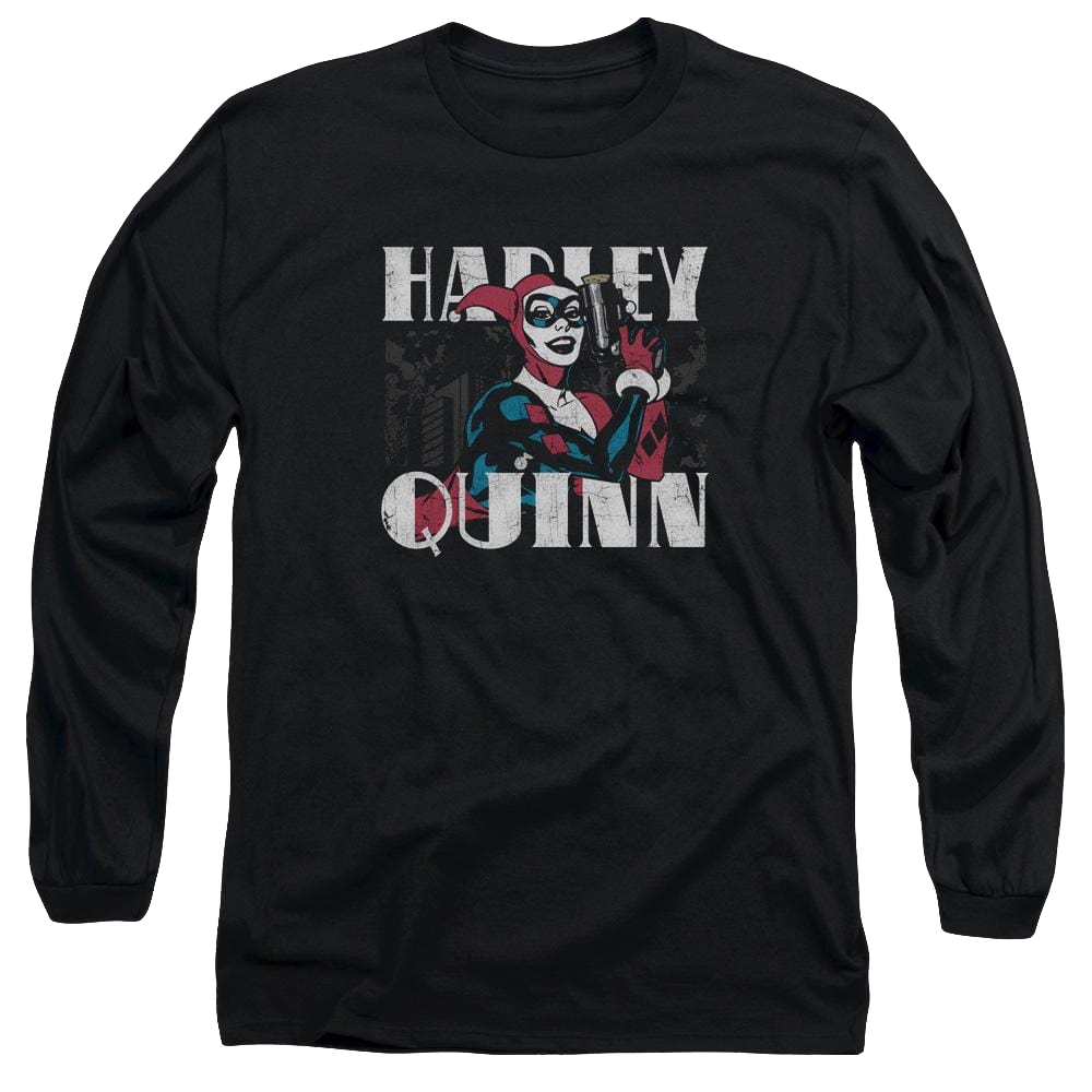 Batman Harley Bold - Men's Long Sleeve T-Shirt Men's Long Sleeve T-Shirt Harley Quinn