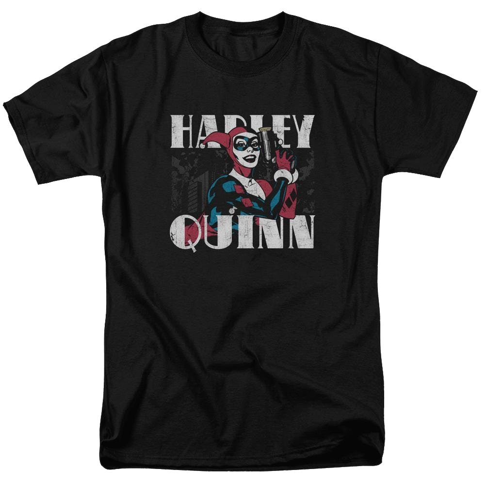 Batman Harley Bold - Men's Regular Fit T-Shirt Men's Regular Fit T-Shirt Harley Quinn