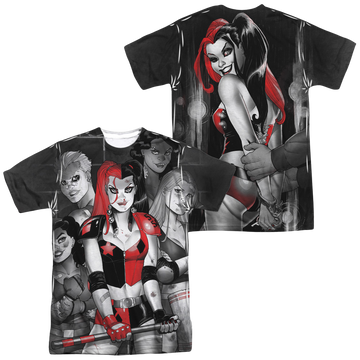 Harley Quinn Batman Bad Girls men's all-over print t-shirt