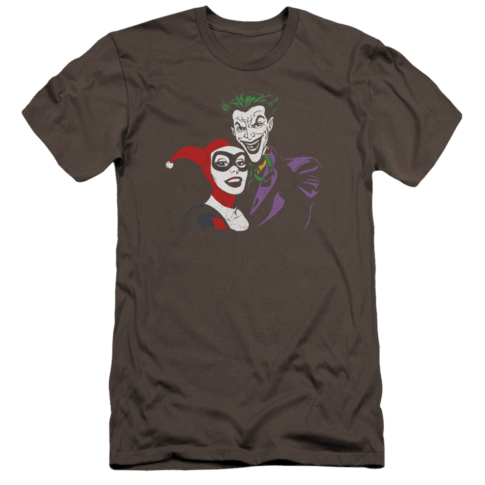 Harley Quinn Joker & Harley - Men's Premium Slim Fit T-Shirt Men's Premium Slim Fit T-Shirt Harley Quinn