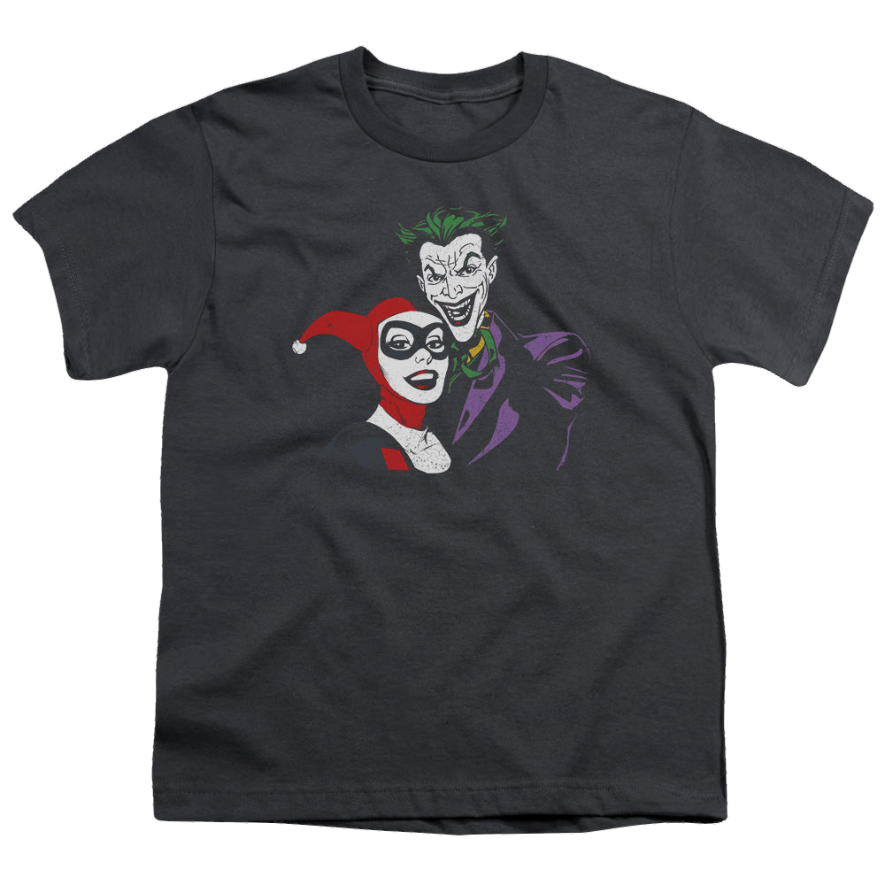 Harley Quinn Joker & Harley - Youth T-Shirt Youth T-Shirt (Ages 8-12) Harley Quinn