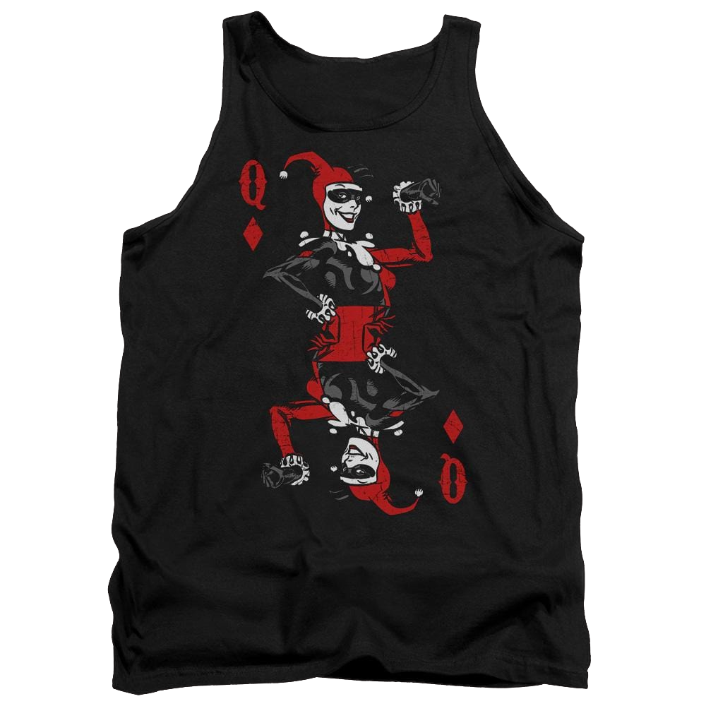 Batman Quinn Of Diamonds Men's Tank Men's Tank Harley Quinn