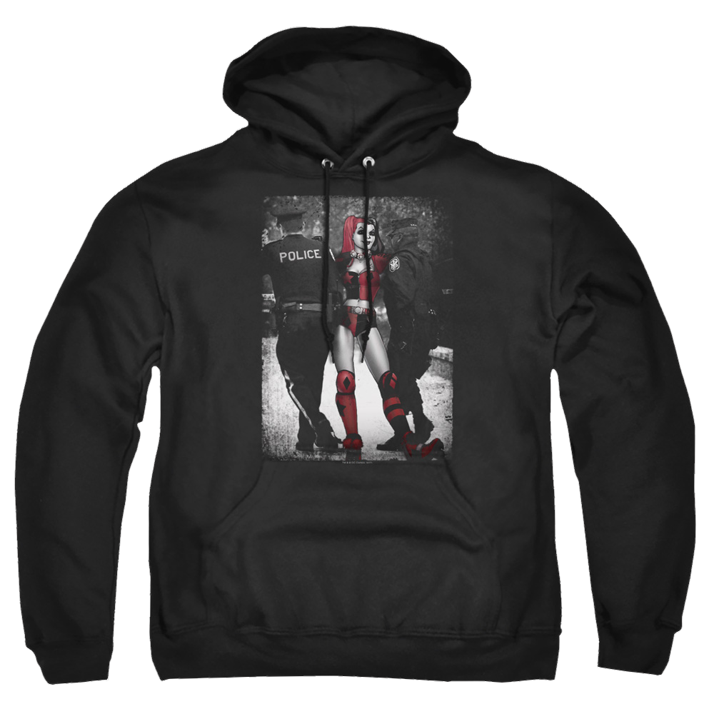 Batman Arrest - Pullover Hoodie Pullover Hoodie Harley Quinn