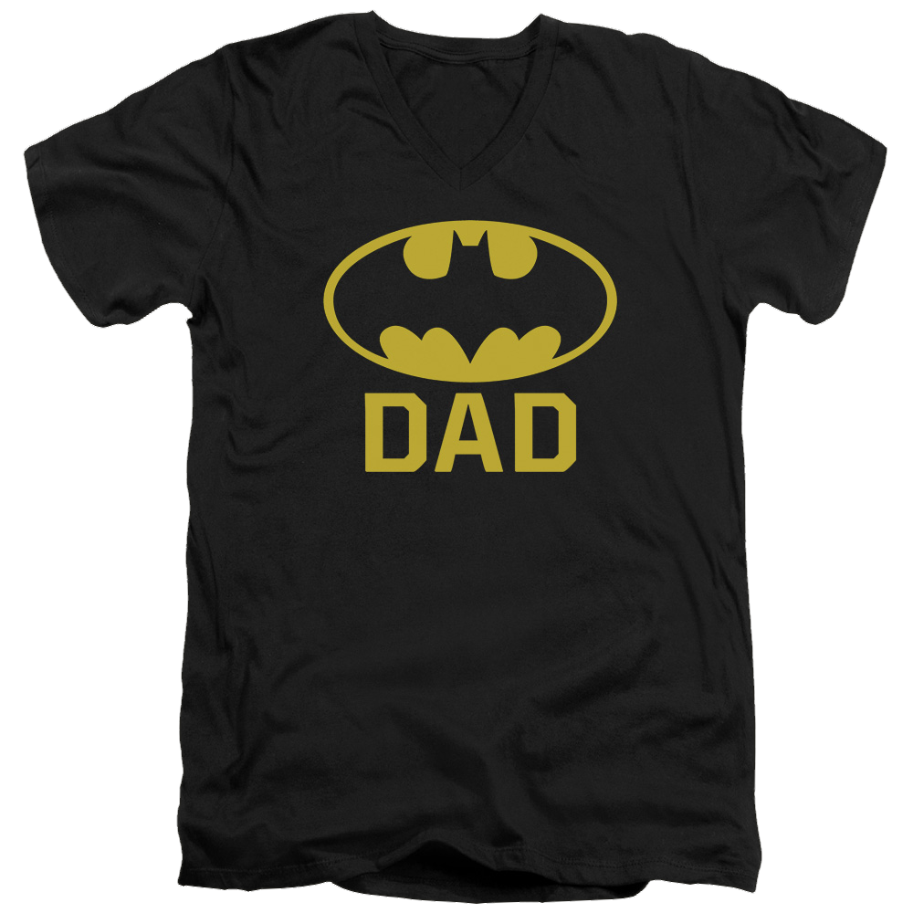 Batman Bat Dad - Men's V-Neck T-Shirt Men's V-Neck T-Shirt Batman