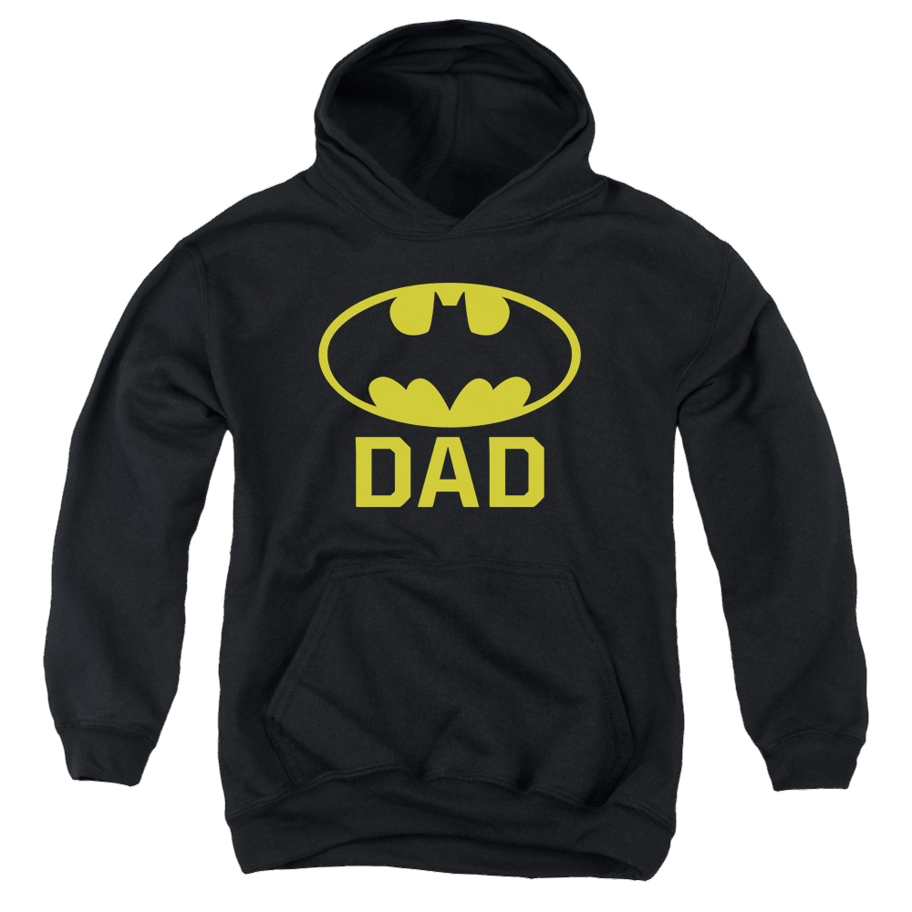 DC Batman Bat Dad - Youth Hoodie Youth Hoodie (Ages 8-12) Batman
