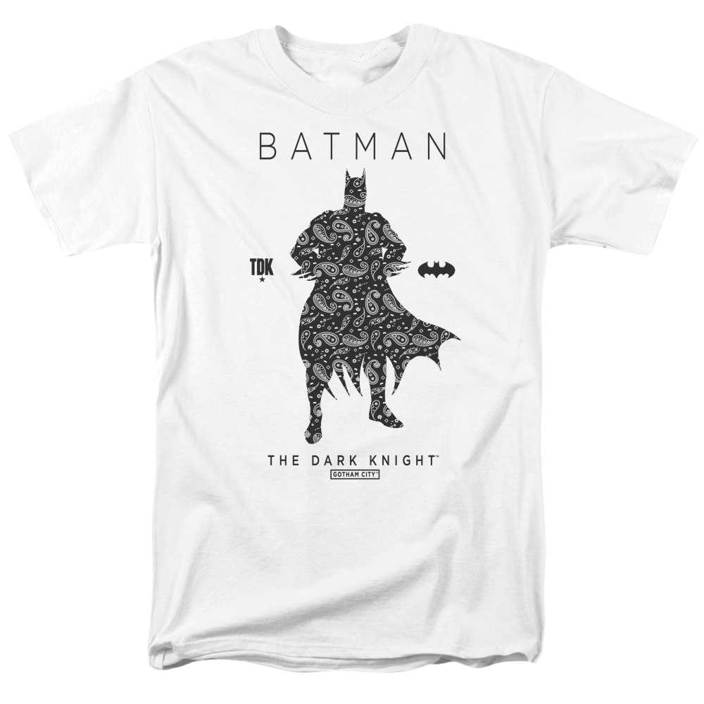 Batman Paislety Silhouette - Men's Regular Fit T-Shirt Men's Regular Fit T-Shirt Batman