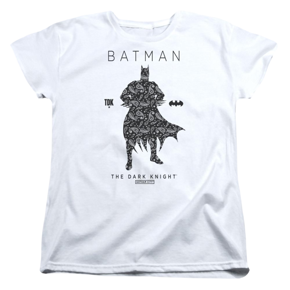 Batman Paislety Silhouette - Women's T-Shirt Women's T-Shirt Batman