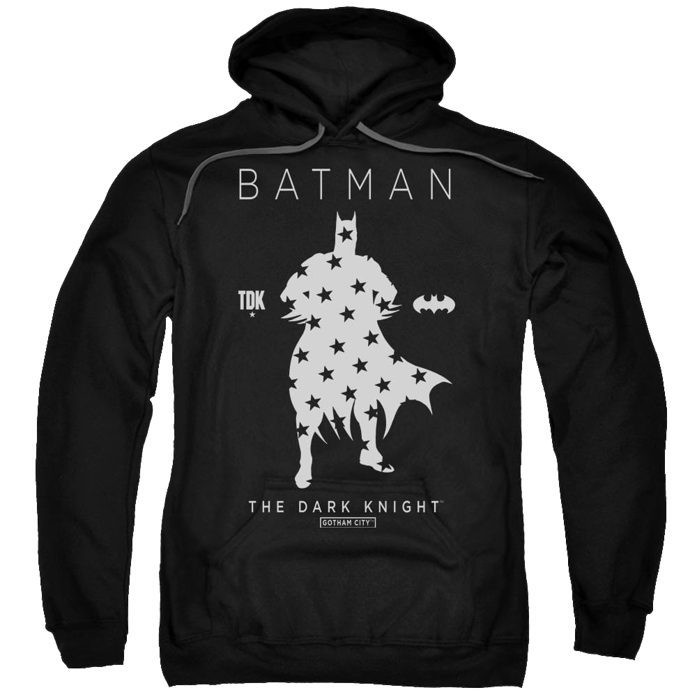 Batman Star Silhouette - Pullover Hoodie Pullover Hoodie Batman