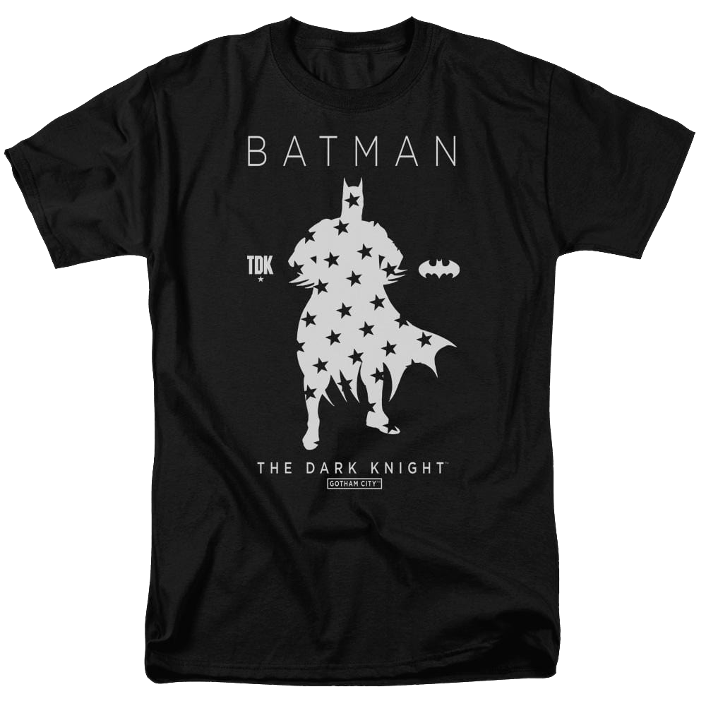 Batman Star Silhouette - Men's Regular Fit T-Shirt Men's Regular Fit T-Shirt Batman