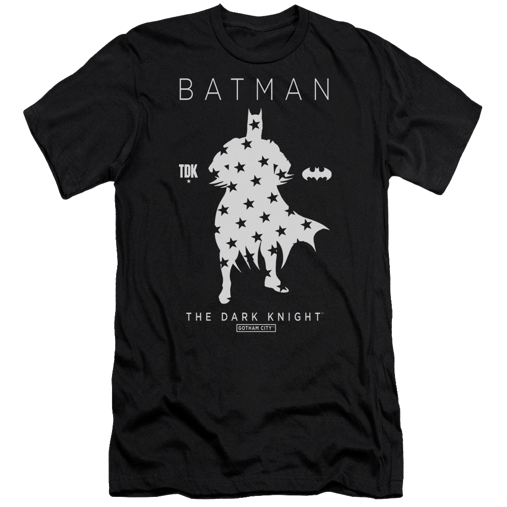 Batman Star Silhouette - Men's Premium Slim Fit T-Shirt Men's Premium Slim Fit T-Shirt Batman