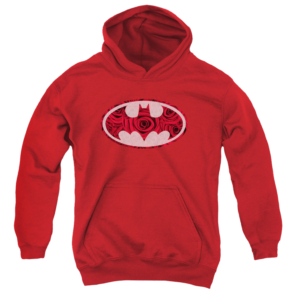DC Batman Rosey Signal - Youth Hoodie Youth Hoodie (Ages 8-12) Batman
