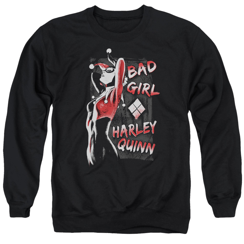 Batman Bad Girl - Men's Crewneck Sweatshirt Men's Crewneck Sweatshirt Harley Quinn