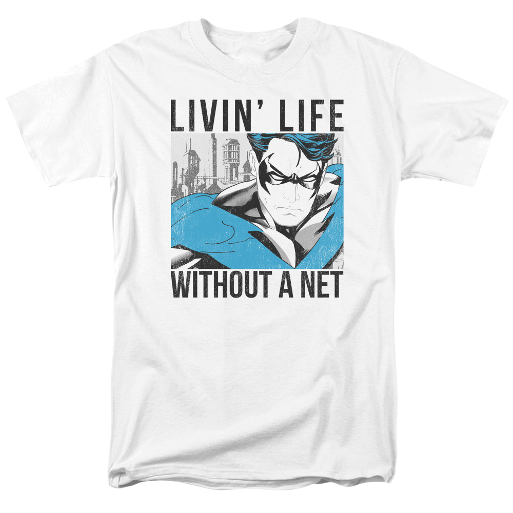 Batman Without A Net - Men's Regular Fit T-Shirt Men's Regular Fit T-Shirt Nightwing