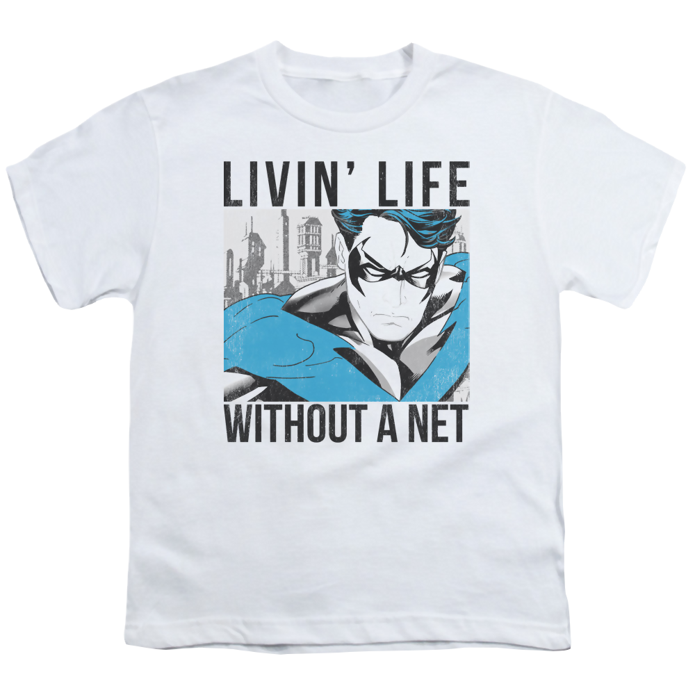 Nightwing Without A Net - Youth T-Shirt Youth T-Shirt (Ages 8-12) Nightwing
