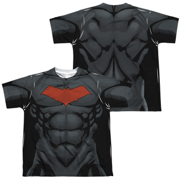 DC Batman Red Hood Style 2 (Front/Back Print) - Youth All-Over Print T-Shirt Youth All-Over Print T-Shirt (Ages 8-12) Batman