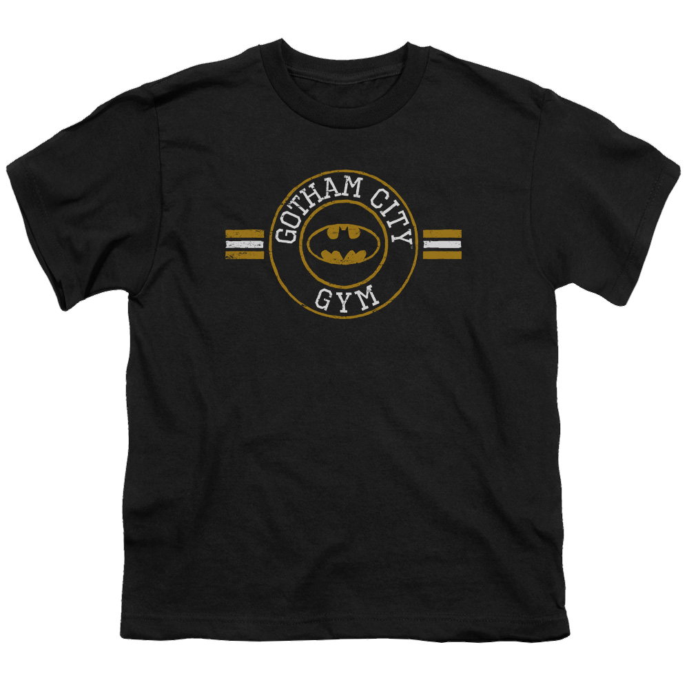 DC Batman Gotham City Gym - Youth T-Shirt Youth T-Shirt (Ages 8-12) Batman