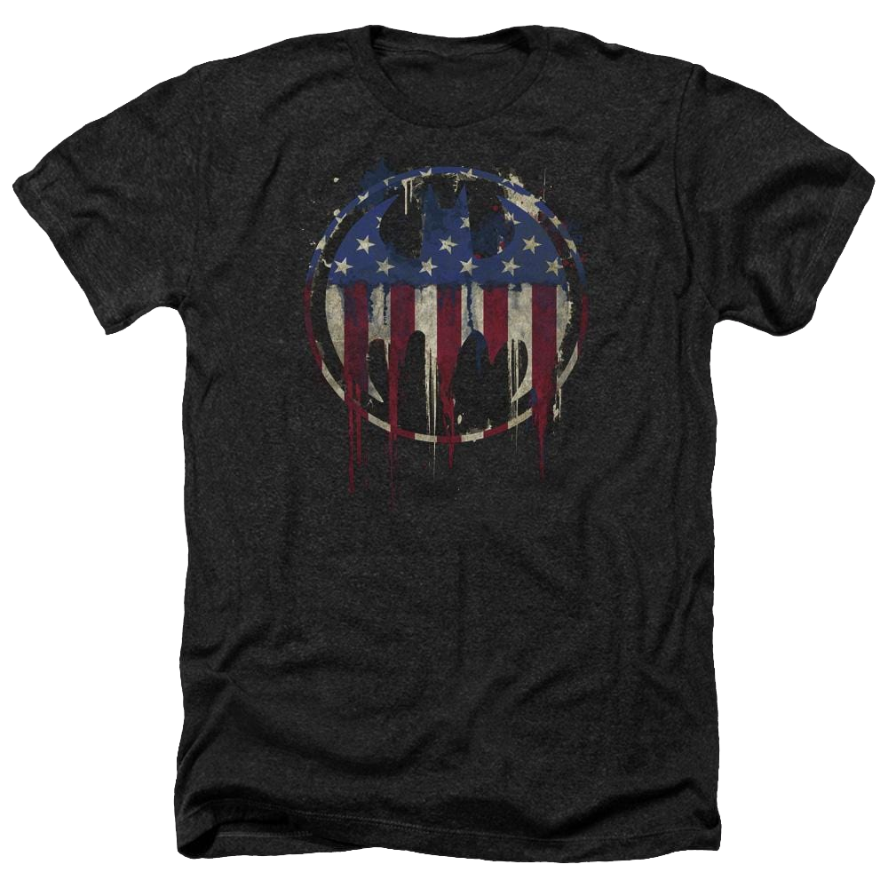 Batman Bleeding Signal - Men's Heather T-Shirt Men's Heather T-Shirt Batman