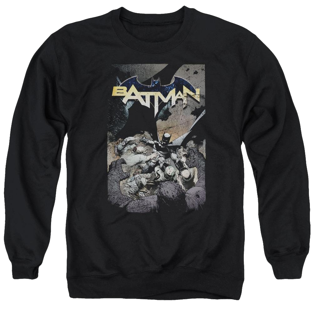 Batman Batman One - Men's Crewneck Sweatshirt Men's Crewneck Sweatshirt Batman