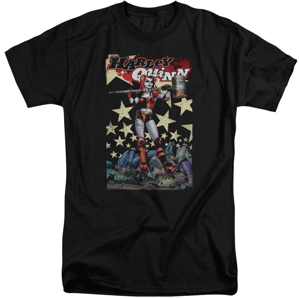 Batman Quinn One - Men's Tall Fit T-Shirt Men's Tall Fit T-Shirt Harley Quinn